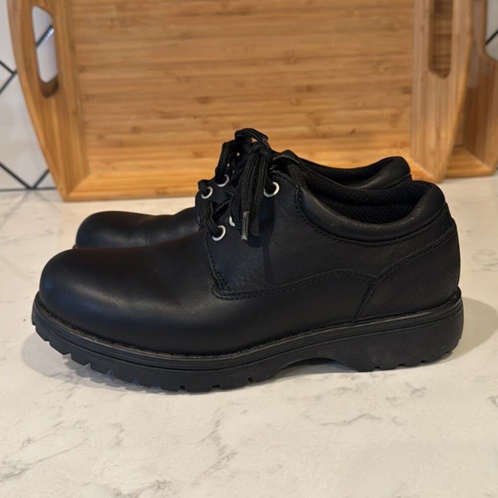 G.H. Bass Kebler leather slip resistant chunky shoes size 7.5 work casual street